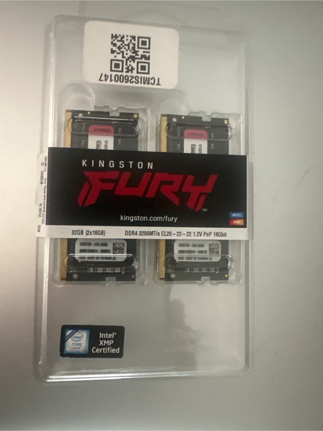 Kingston FURY 32GB (2x16GB) DDR4 3200MT/s SODIMM RAM