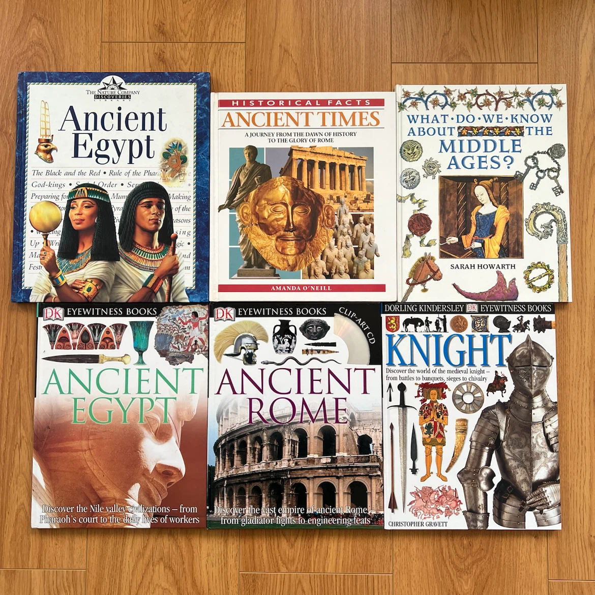 Ancient and Medieval History Books ($10 each)