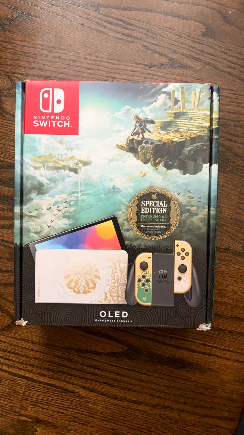 Nintendo Switch OLED with game kit need to sell asap