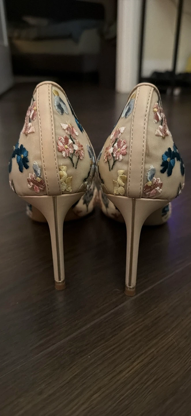 Ted Baker London Floral Embroidered Sheer Heels - photo 2