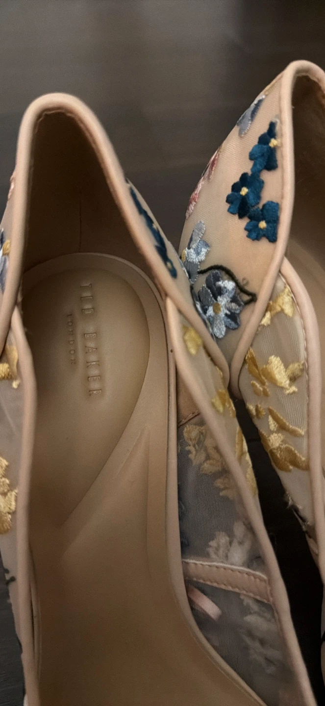 Ted Baker London Floral Embroidered Sheer Heels - photo 4