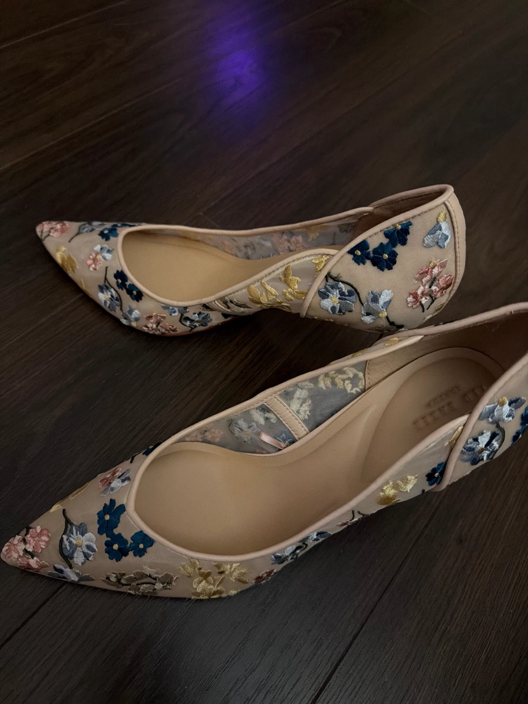 Ted Baker London Floral Embroidered Sheer Heels - photo 5