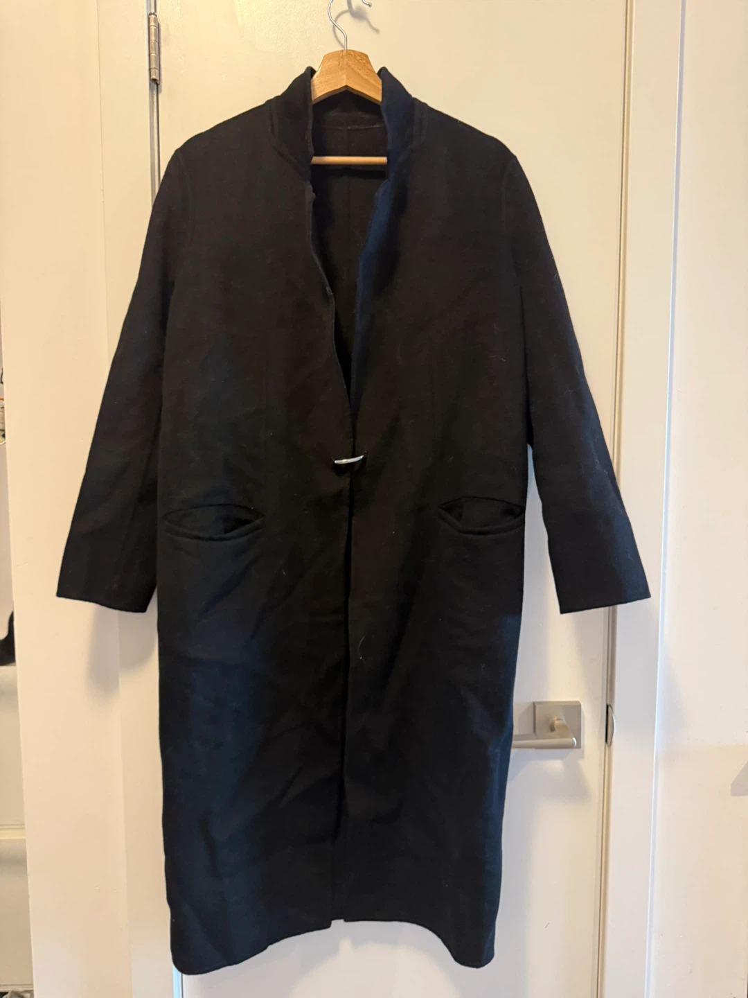M Basic Black Trench Coat