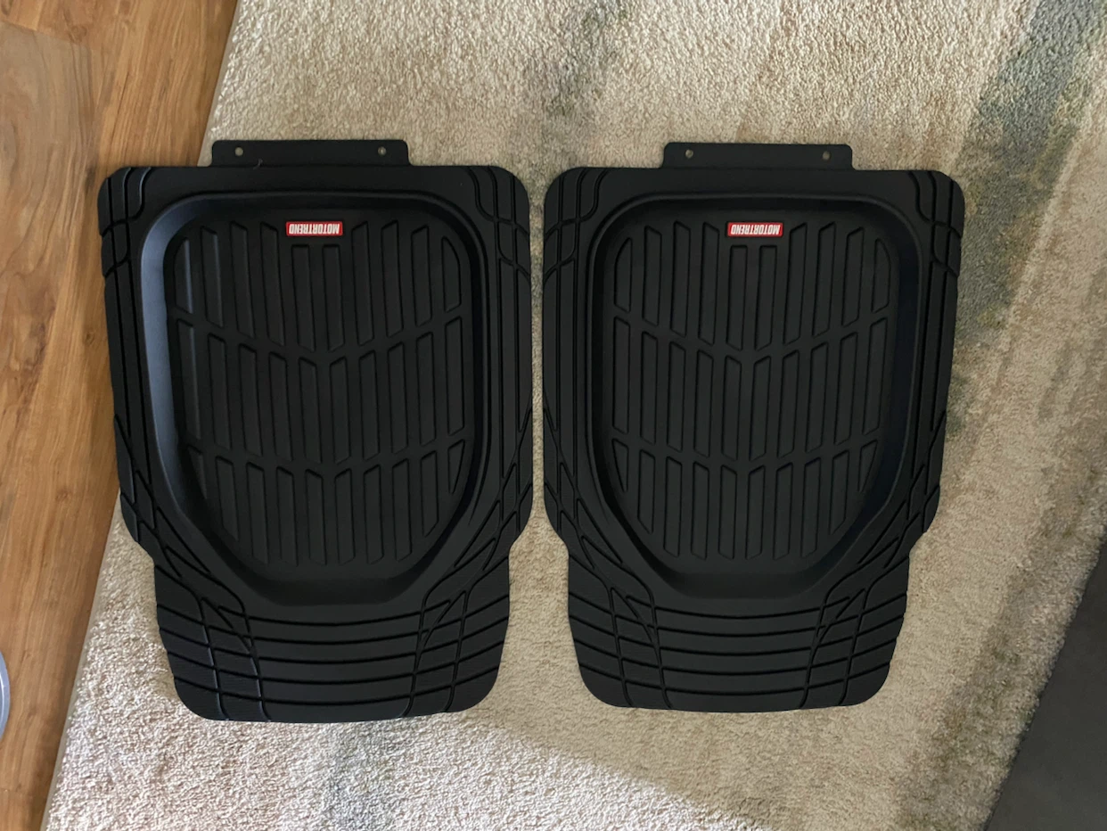 New Motortrend Deep Dish  Heavy Duty Car Floor Mats