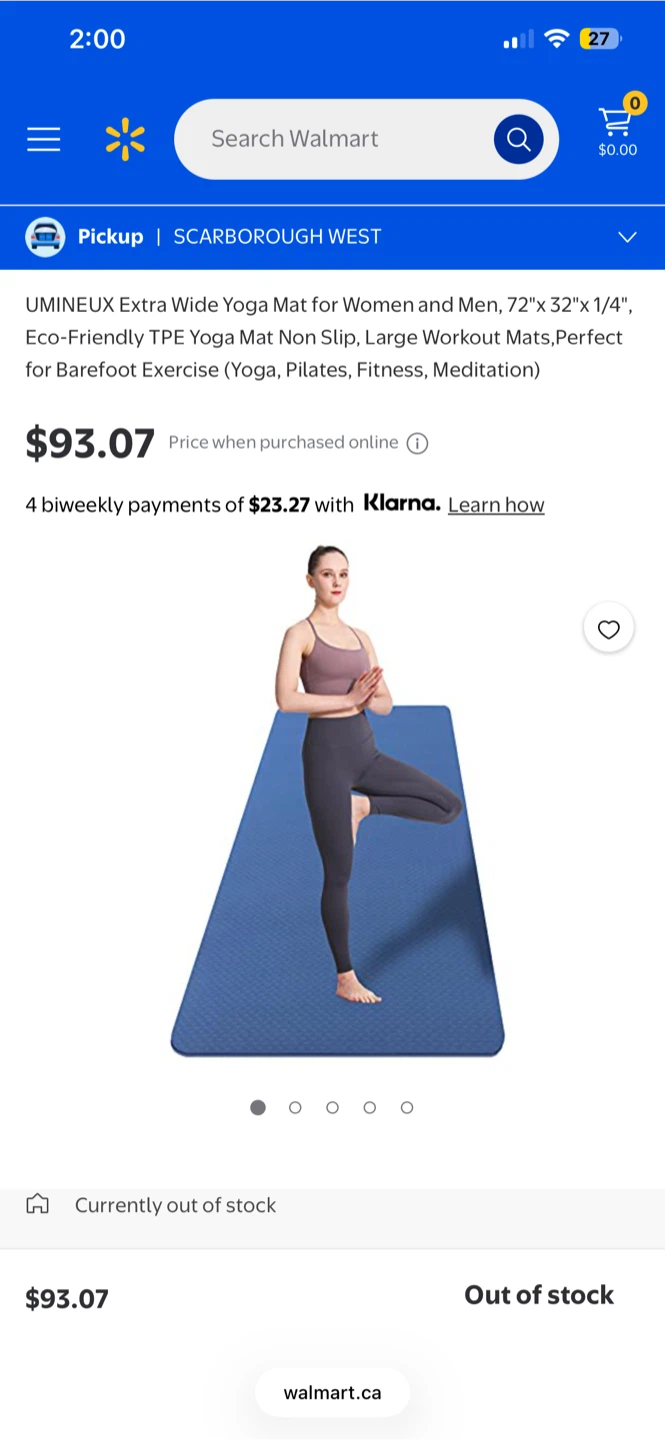 UMINEUX Extra Wide Yoga Mat - photo 3