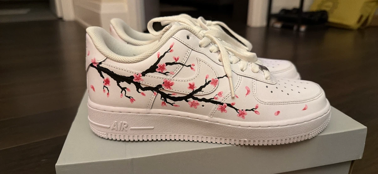 Nike WMNS Air Force 1 '07 Sakura Custom - photo 2