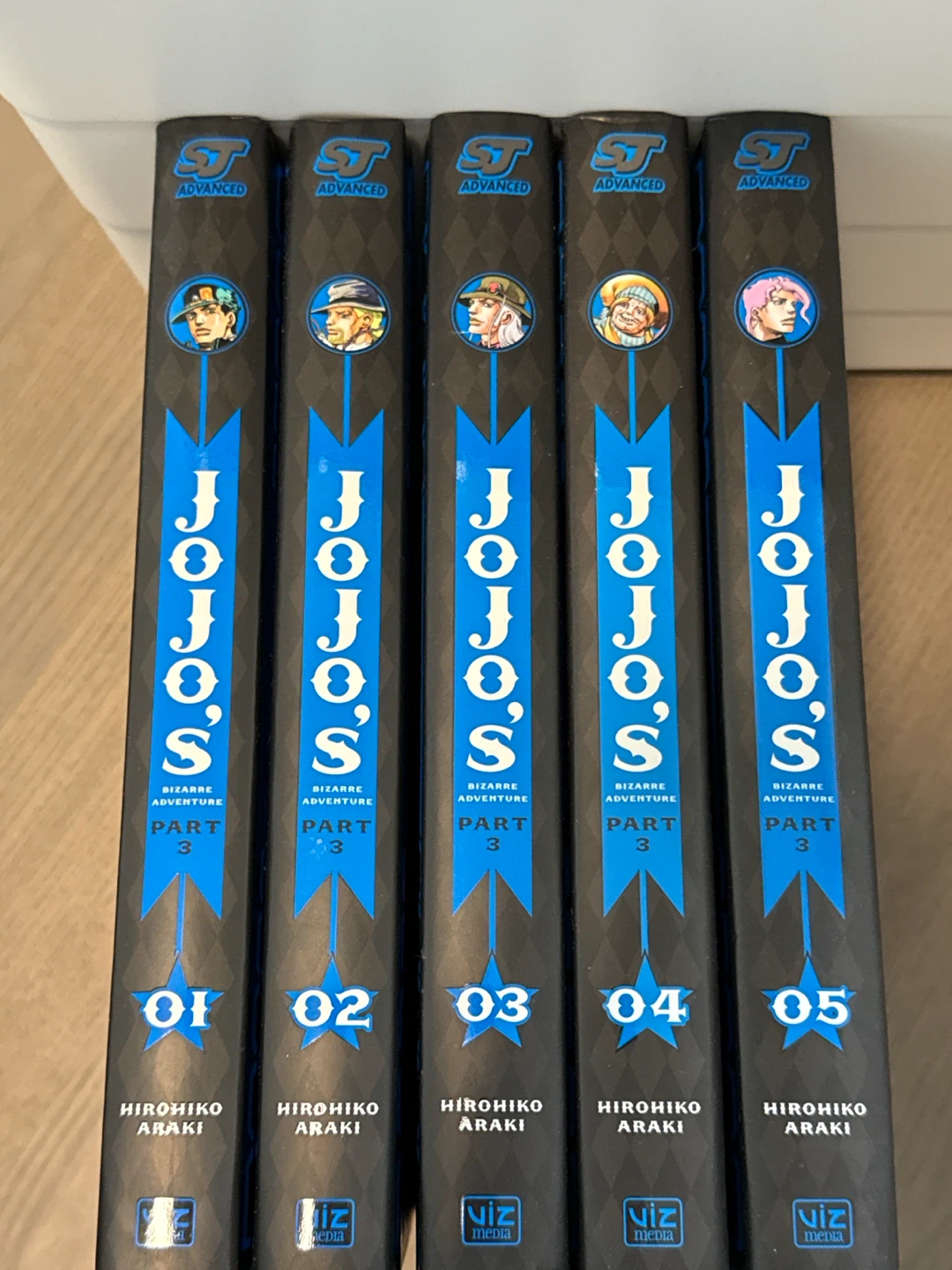JoJo's Bizarre Adventure Part 3 Manga Vol 1-5