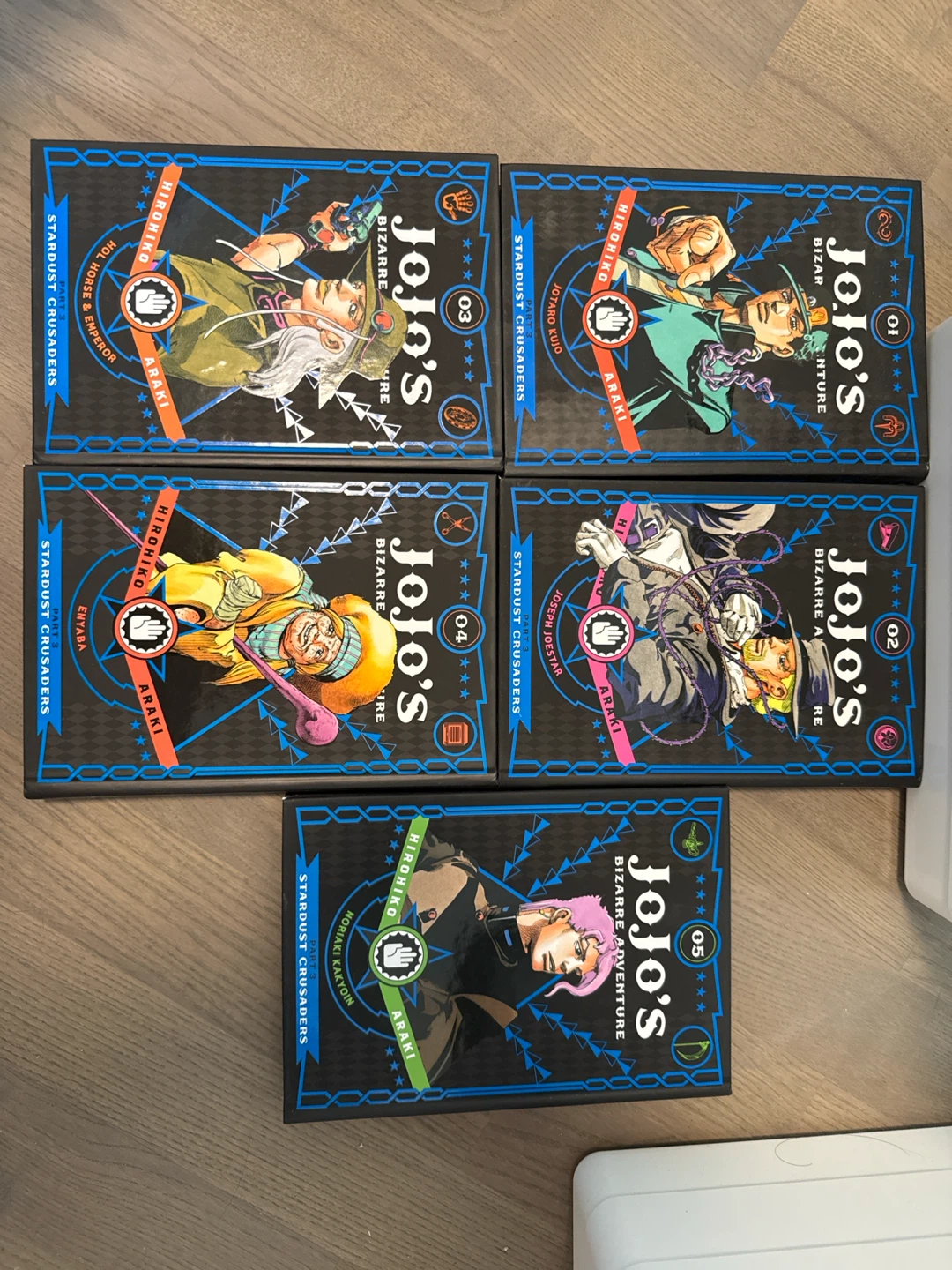JoJo's Bizarre Adventure Part 3 Manga Vol 1-5 - photo 2