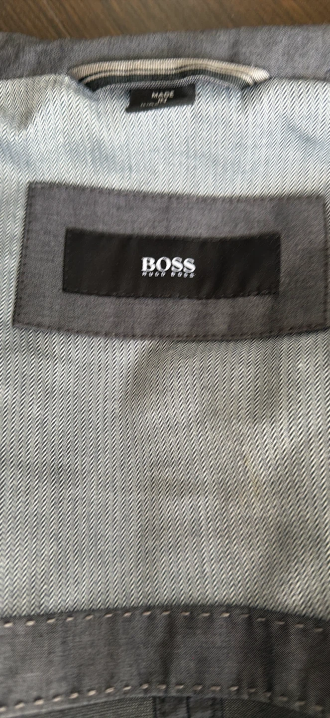 BOSS Hugo Boss Water Repellent Grey Jacket - photo 4