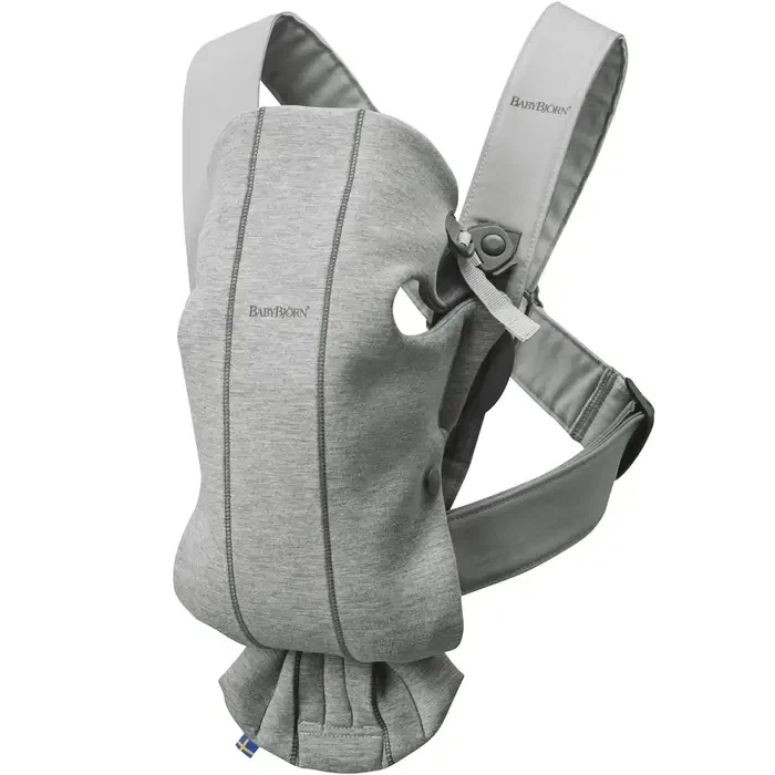 BABYBJÖRN Baby Carrier Mini (3D Jersey, light gray)