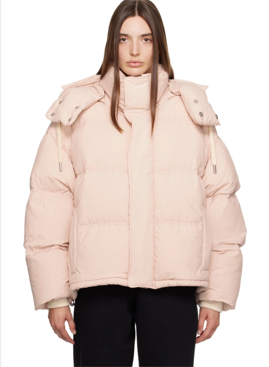 AMI Paris Light Pink Puffer Jacket – Like New | $550