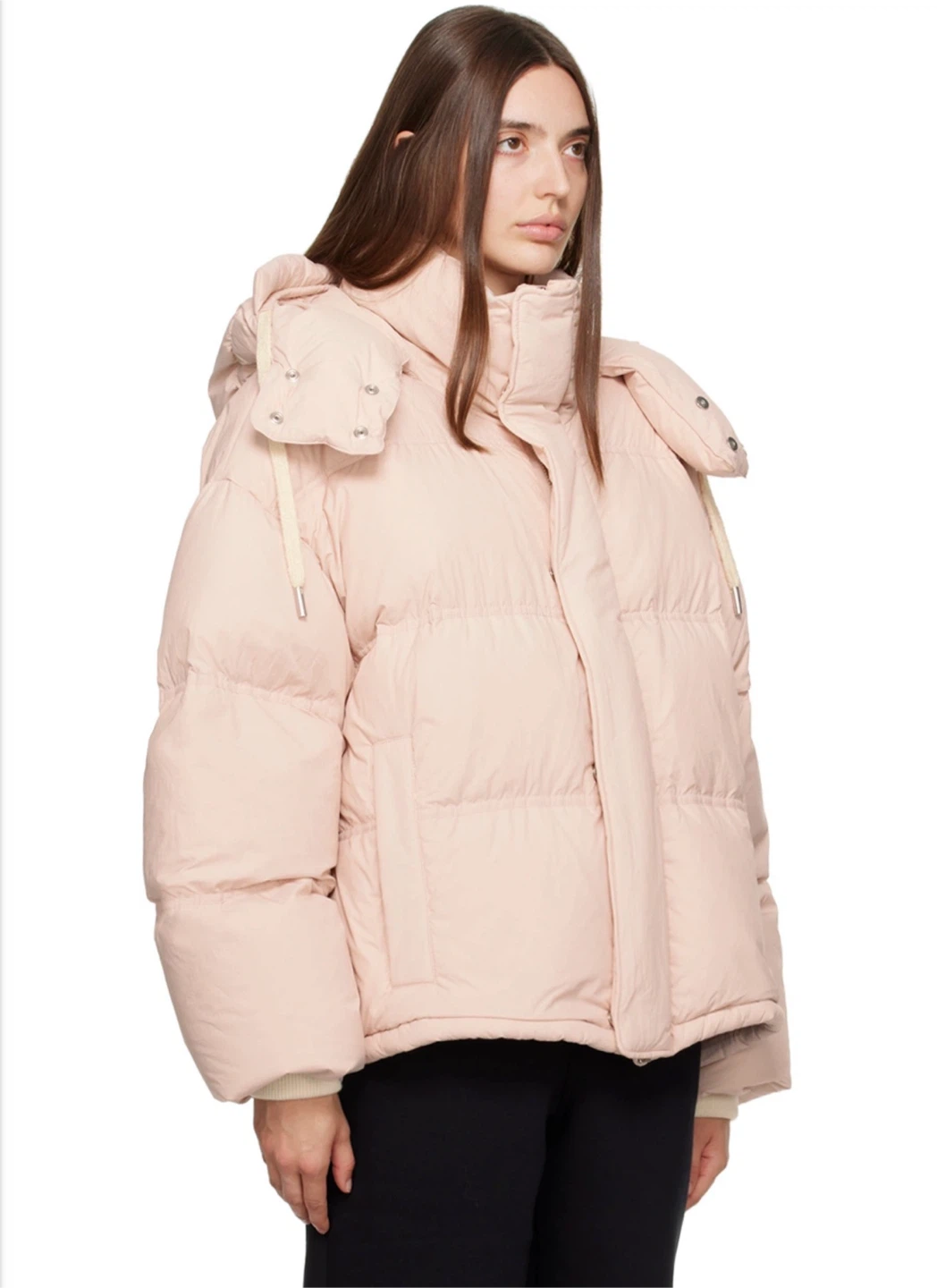 AMI Paris Light Pink Puffer Jacket – Like New | $550 - photo 2