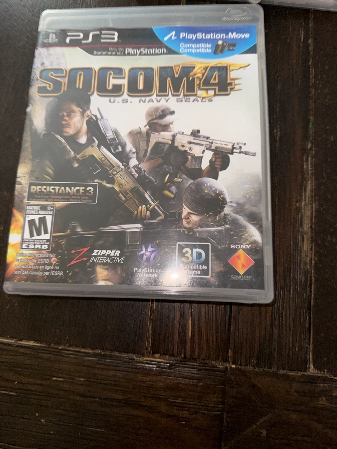 SOCOM 4 U.S. Navy SEALs for PS3