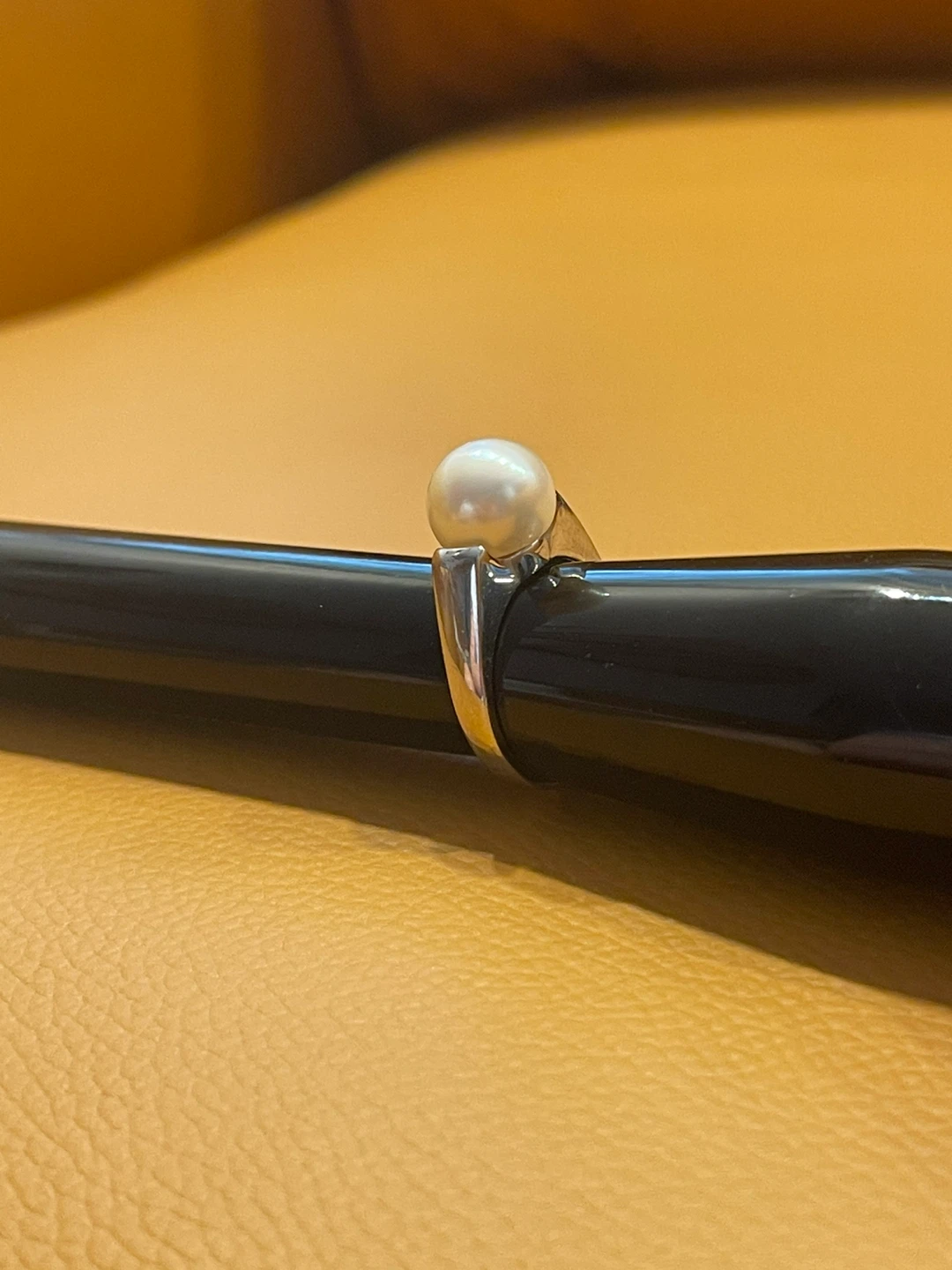 Pearl Sterling Silver Ring - photo 4