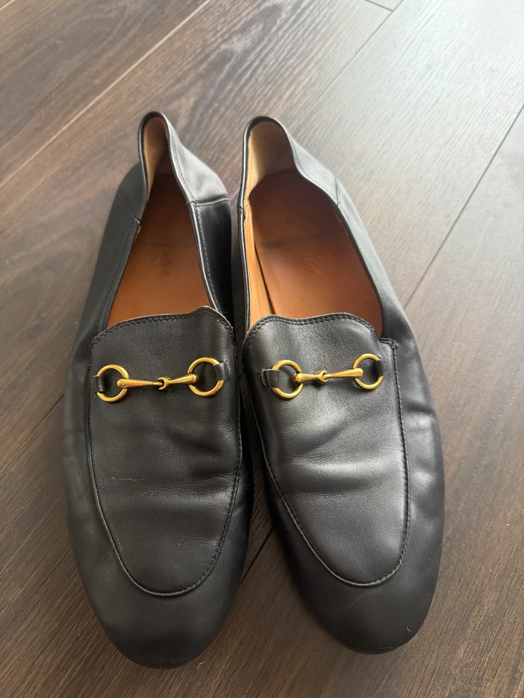 Leather loafers (aka Gucci Horsebit Loafers)