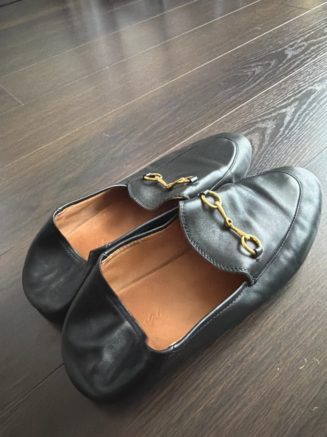 Leather loafers (aka Gucci Horsebit Loafers) - photo 3