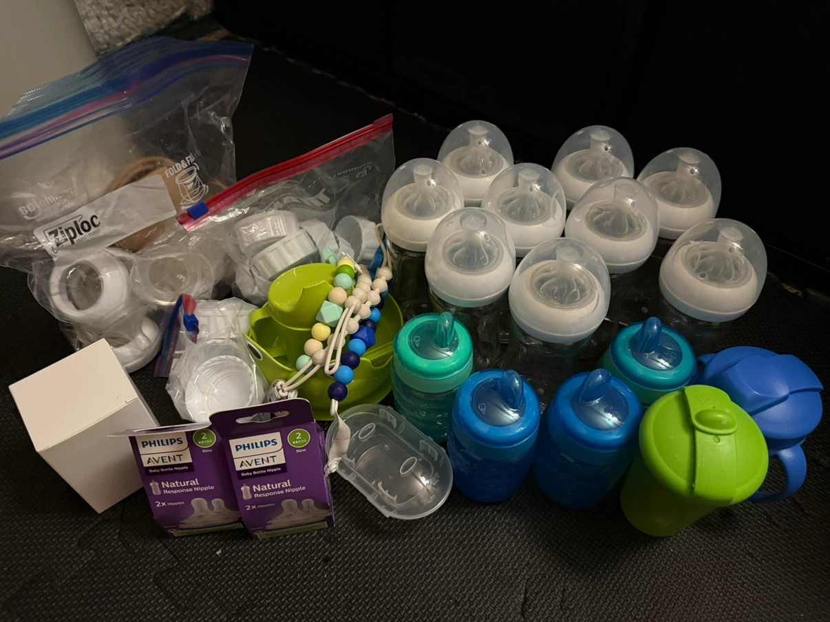 Philips Avent Baby Bottle and Sippy Cups Lot - photo 2