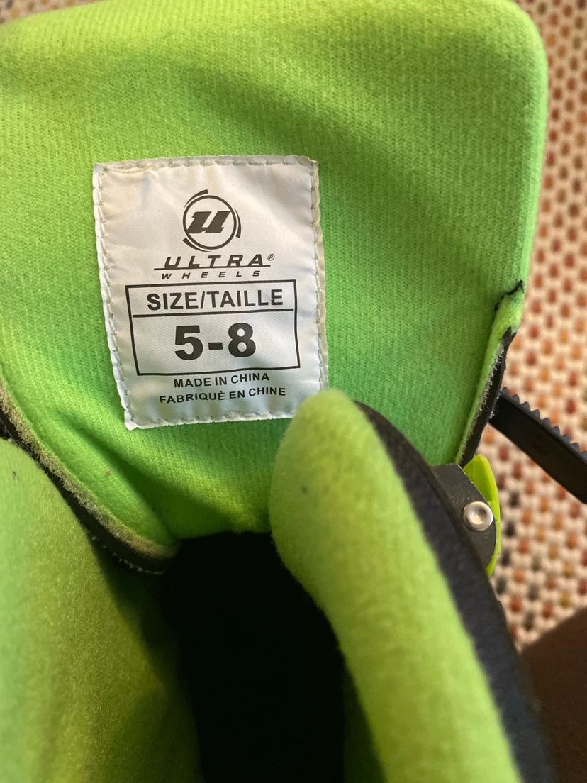 Ultra Wheels Inline Skates Size 5-8 - photo 2