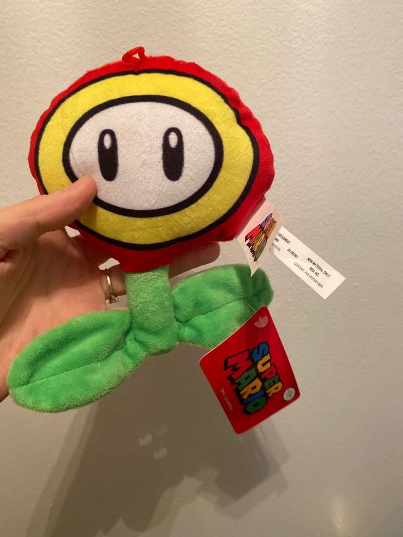 Super Mario Fire Flower Plush