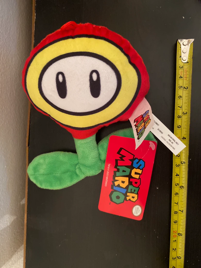 Super Mario Fire Flower Plush - photo 2