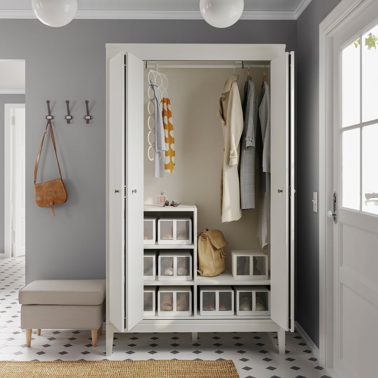 IKEA IDANÄS Wardrobe, White - photo 4