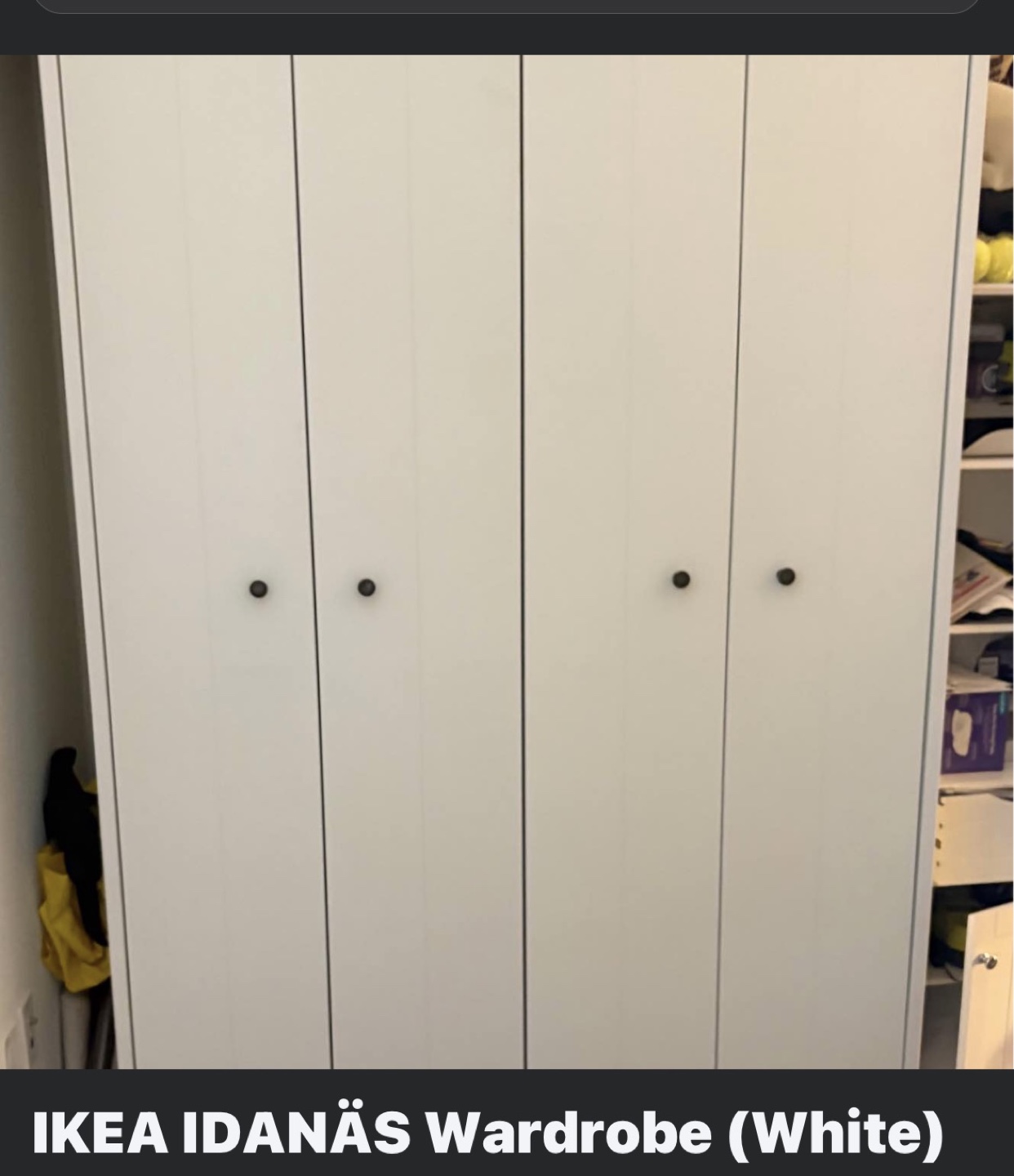 IKEA IDANÄS Wardrobe, White - photo 2