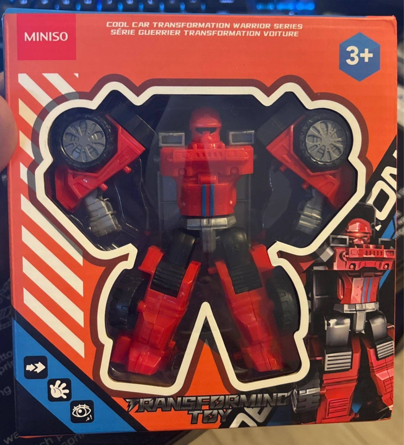 Miniso Transforming Car Warrior Toy
