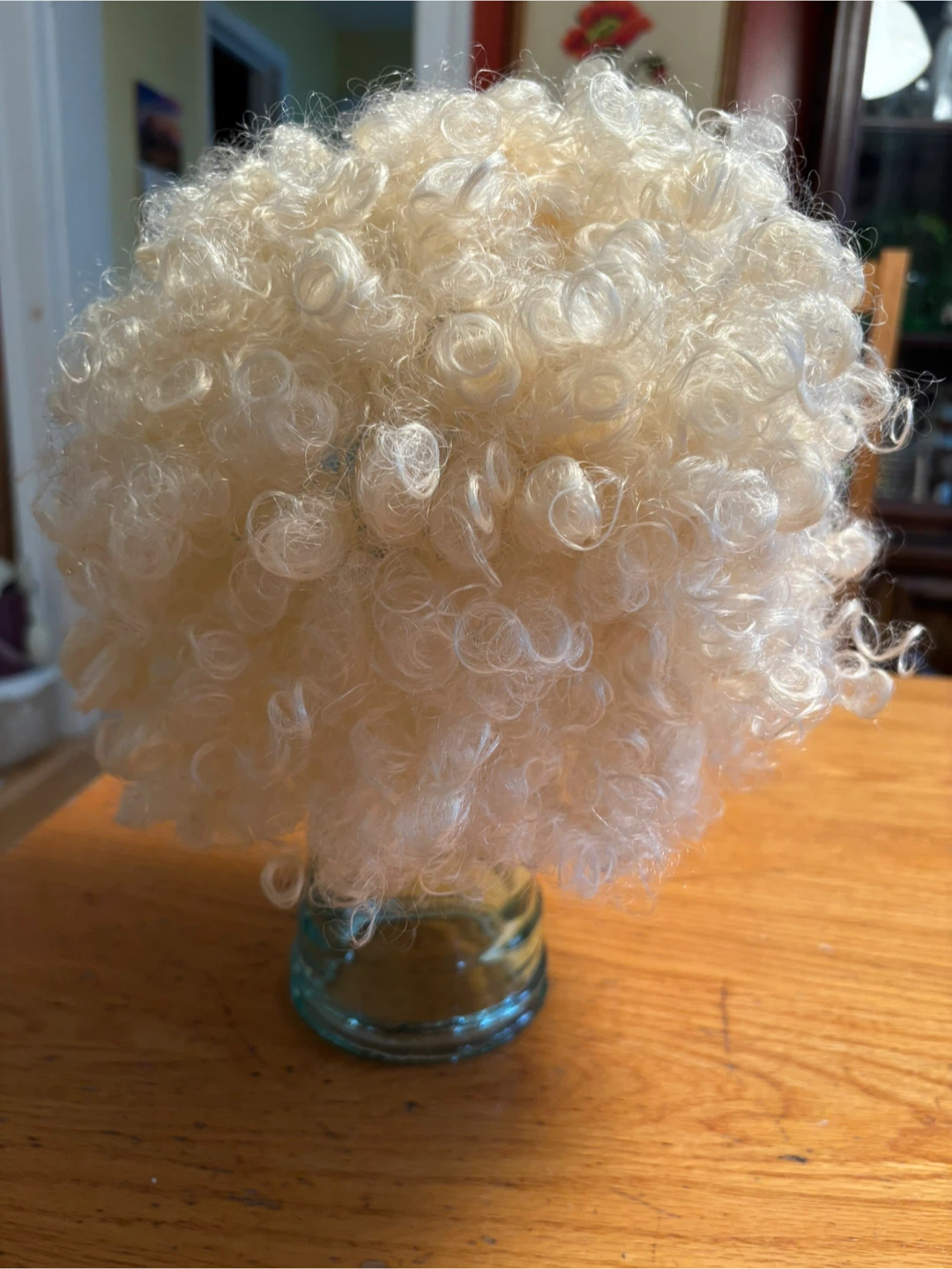Curly Blonde Costume Wig - photo 3