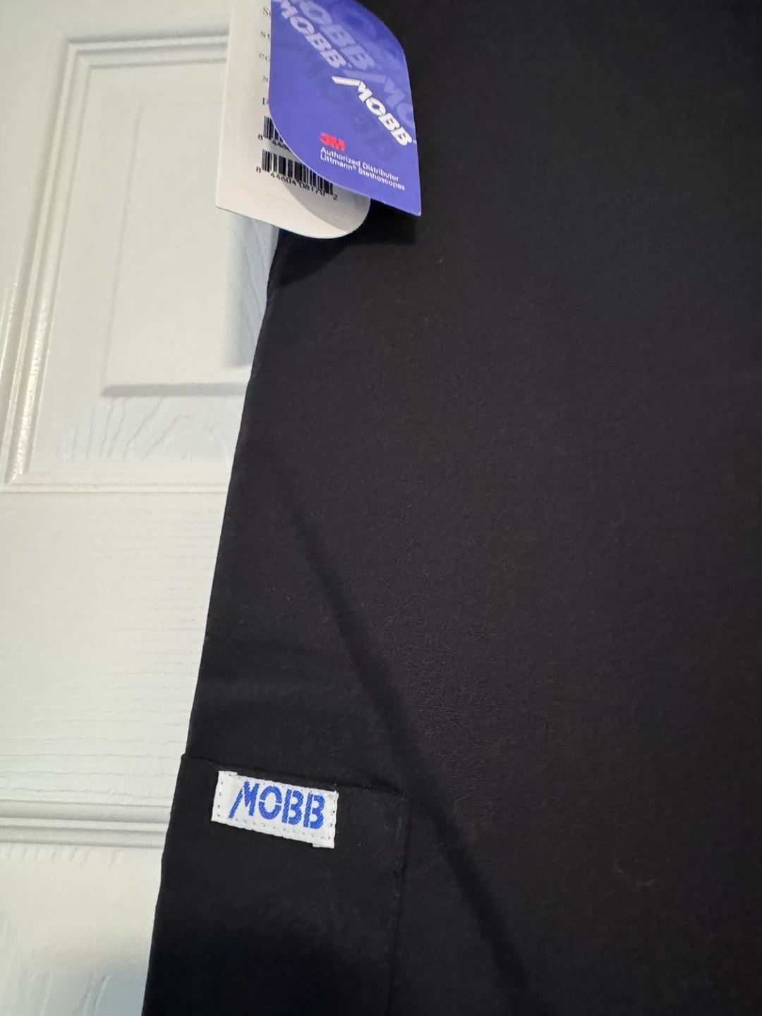 Unisex MOBB Medical Scrub Pants Black Size XS - photo 3