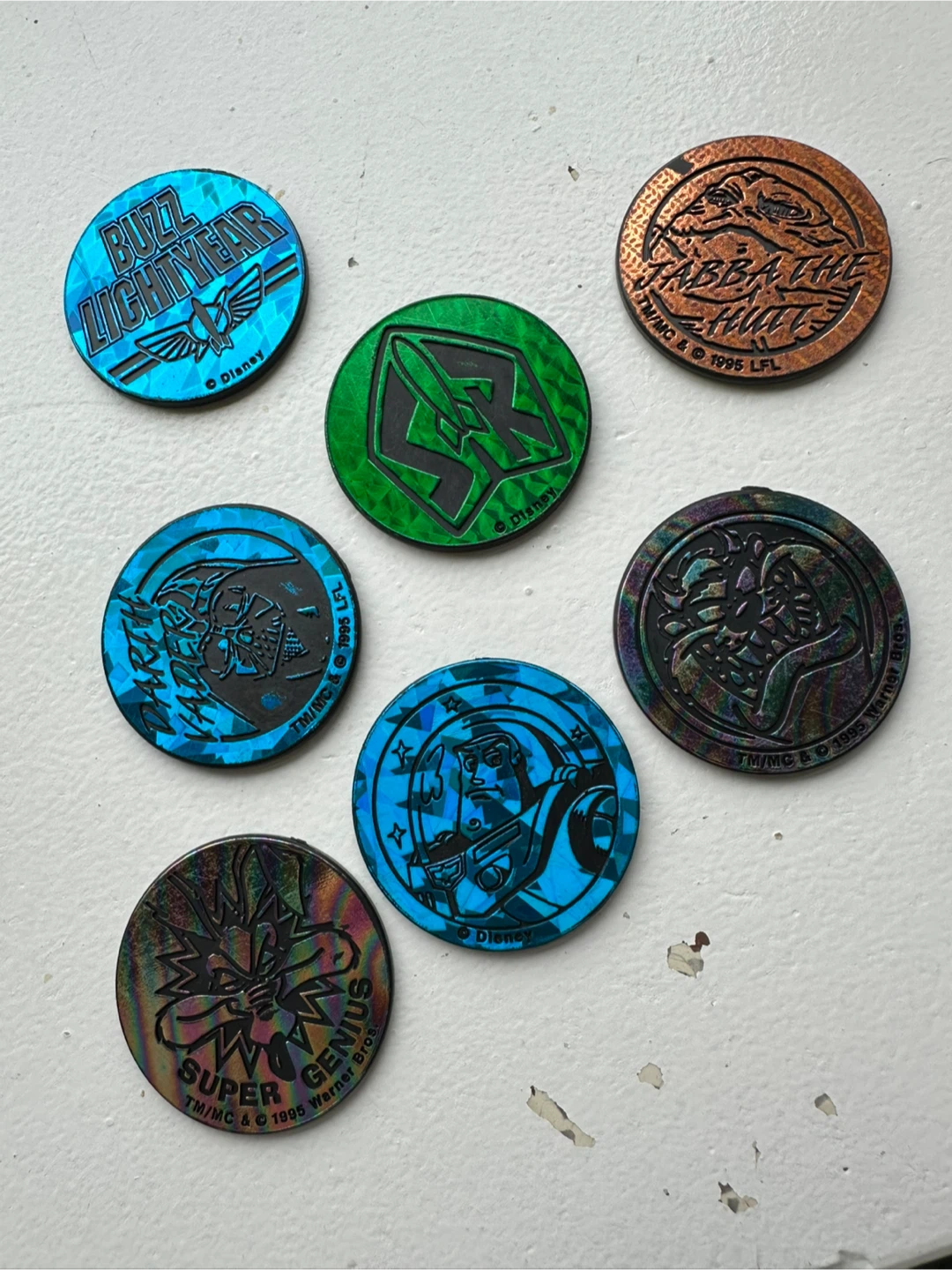 80+ Assorted Nostalgic Pogs