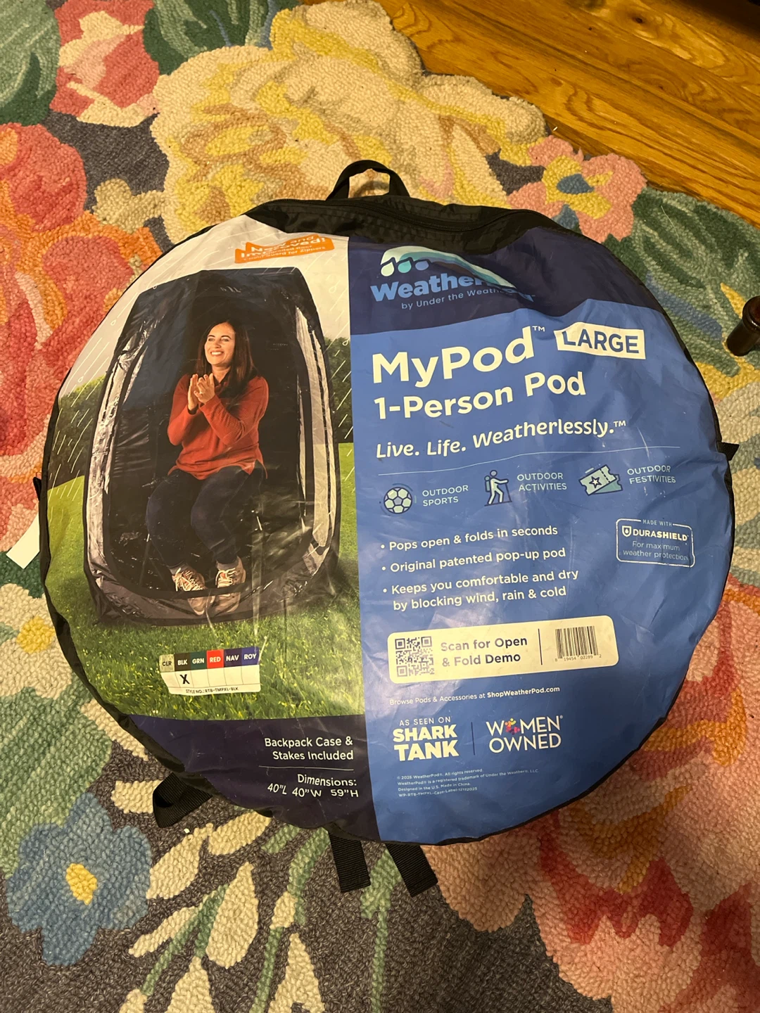 Under the Weather MyPod 1-Person Pop-Up Pod