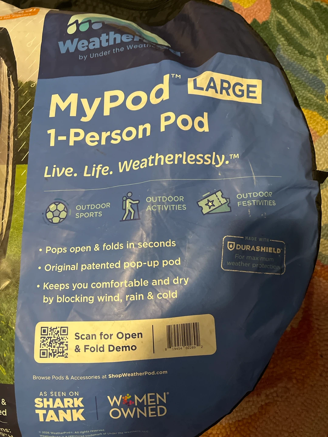 Under the Weather MyPod 1-Person Pop-Up Pod - photo 2