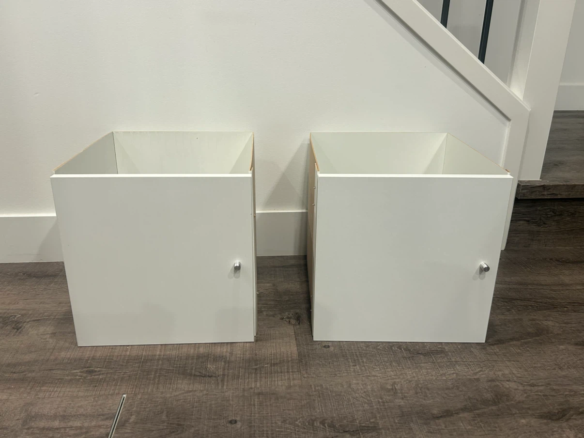 IKEA KALLAX insert doors x2 for $20