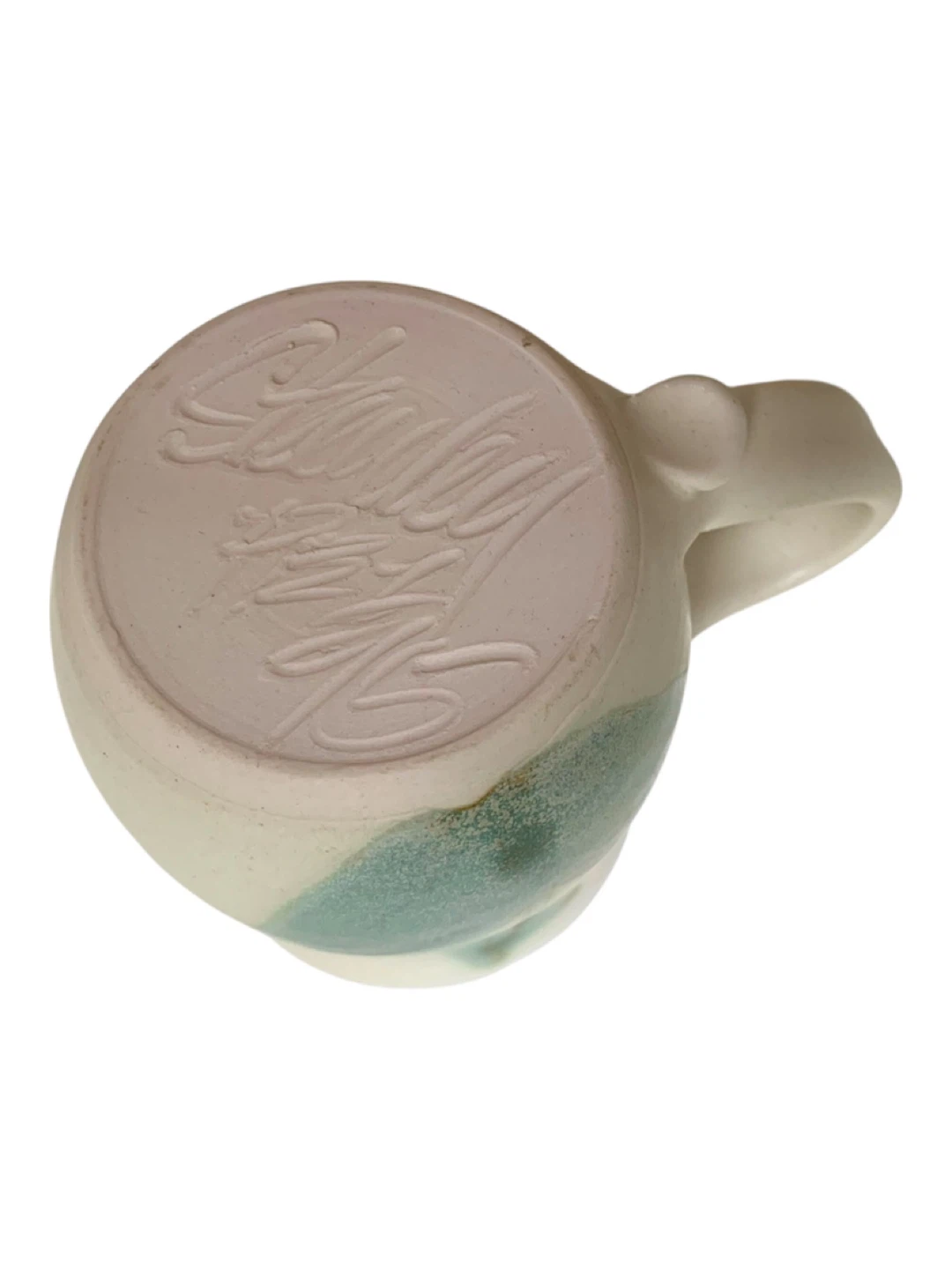 Vintage Malcolm Stanley PEI Lady’s Slipper Pottery Mug - photo 3