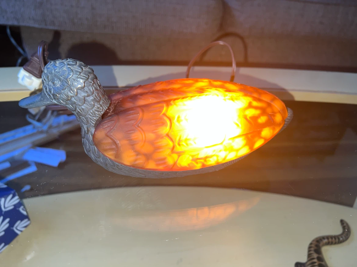 Vintage Duck Accent Lamp - photo 2