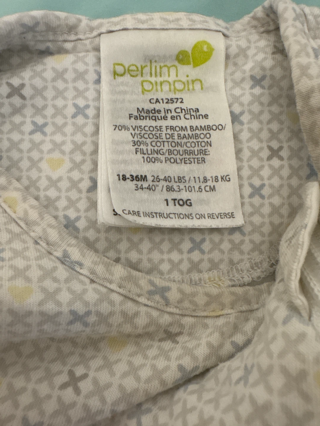 Perlim Pinpin Baby Sleeping Bag 18-36M - photo 2