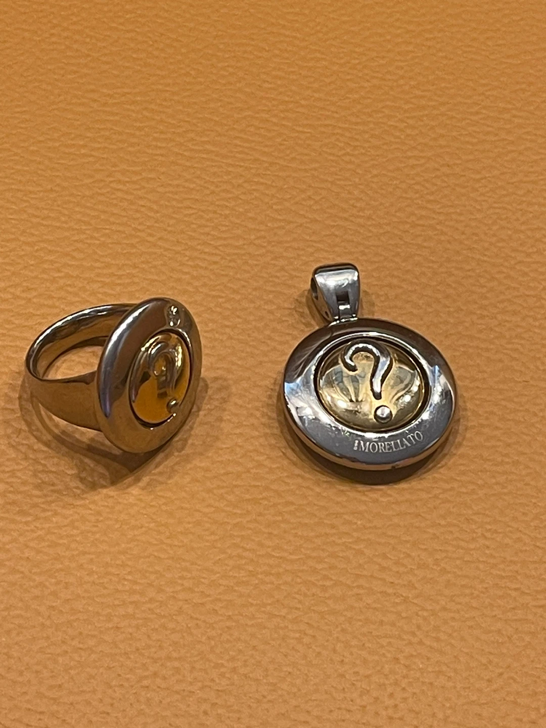 Morellato two-tone statement ring and pendant - photo 4