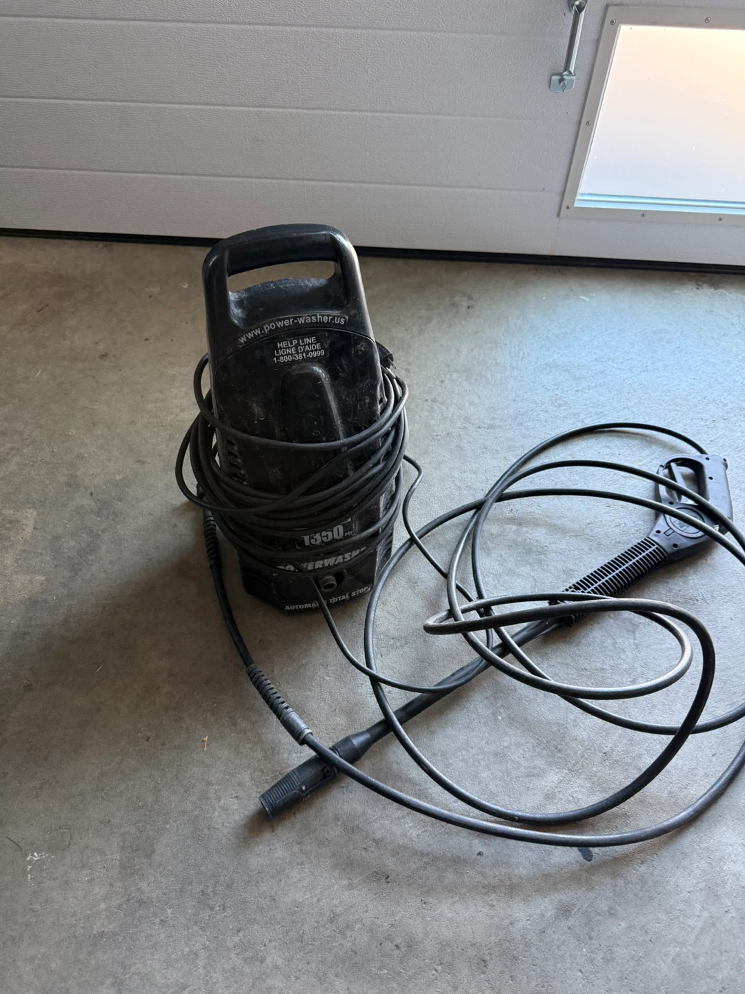 Powerwasher 1350 PSI Electric Pressure Washer - photo 3