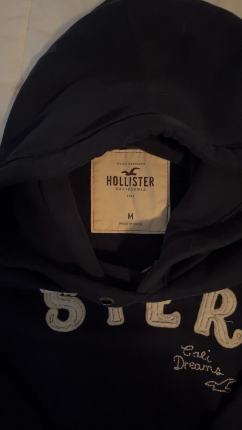 Vintage navy hollister hoodie - photo 2
