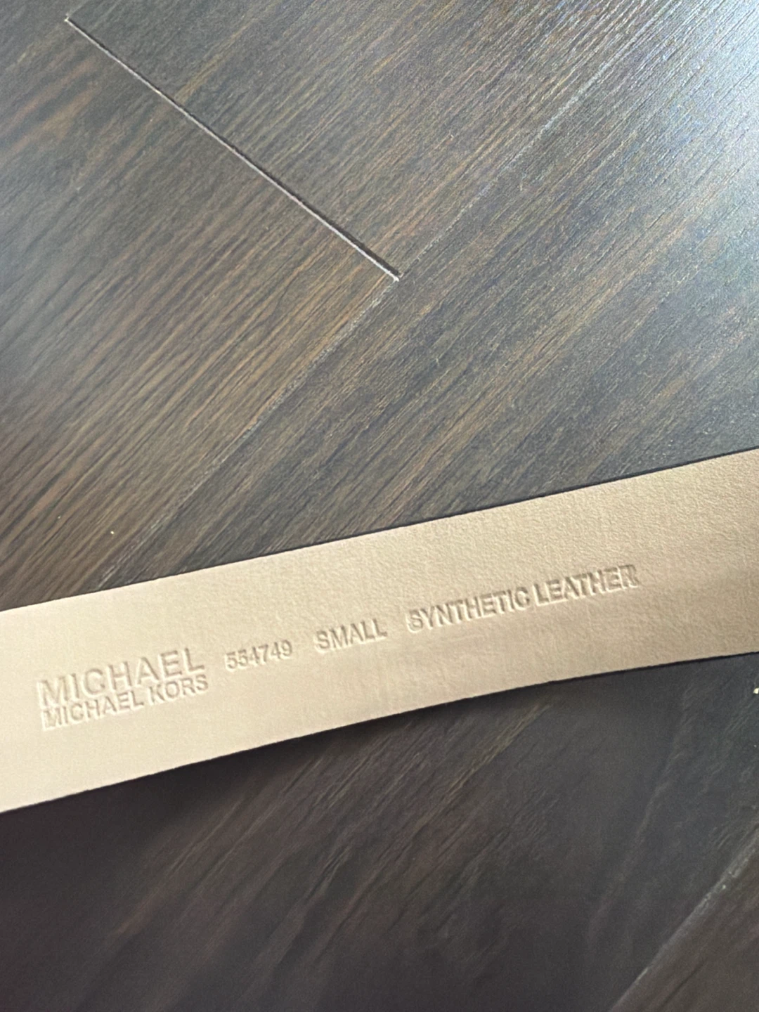 Michael Kors Women's Black & Silver MK Logo Belt - photo 3