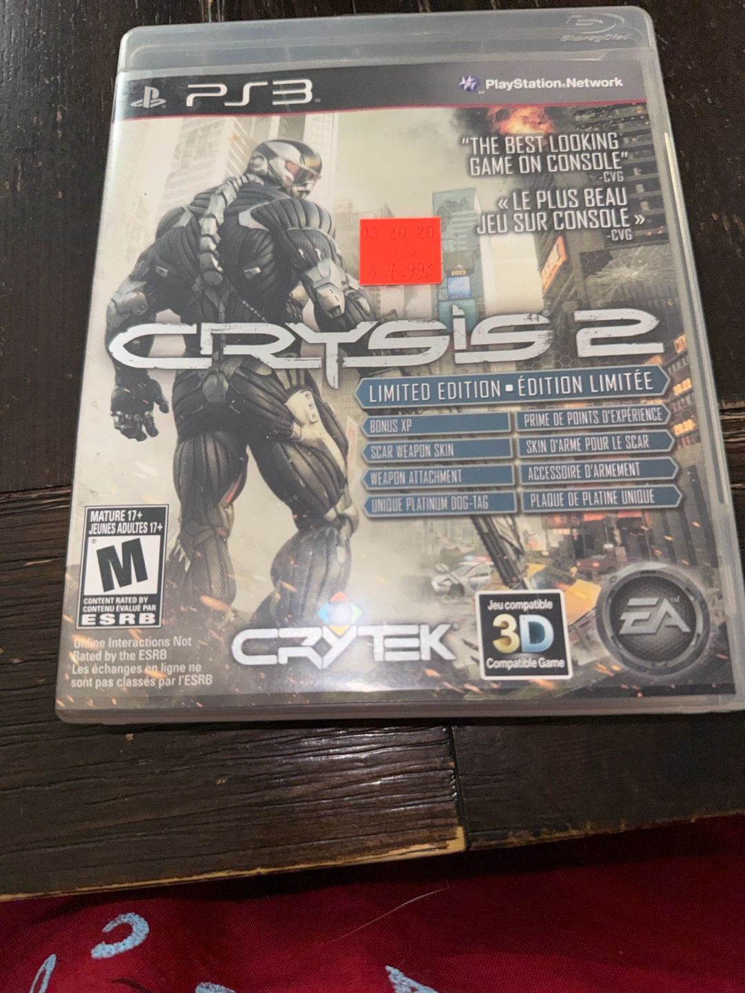 Crysis 2 Limited Edition for PS3