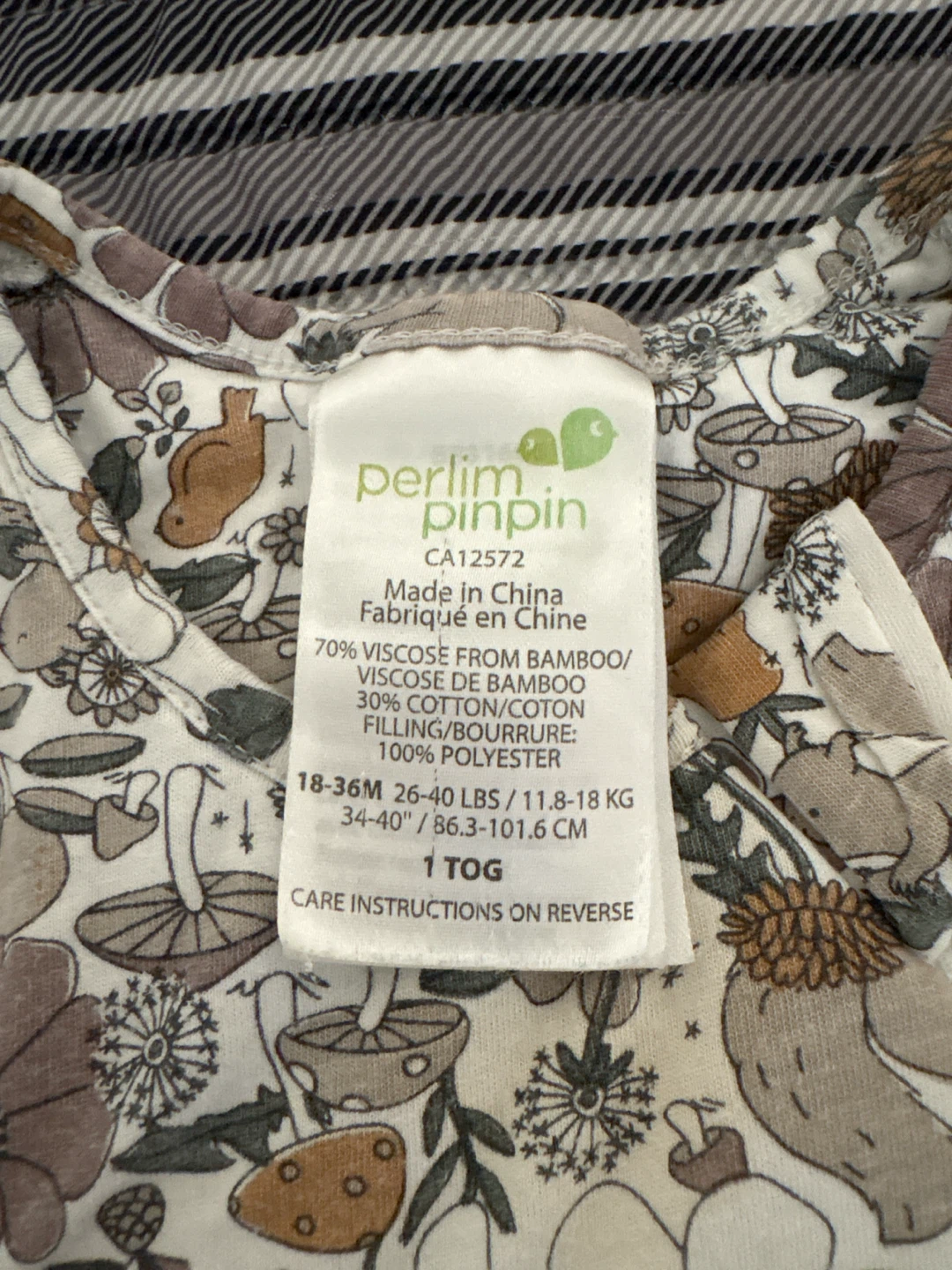 Perlim pinpin Floral Sleep Bag 18-36M - photo 2