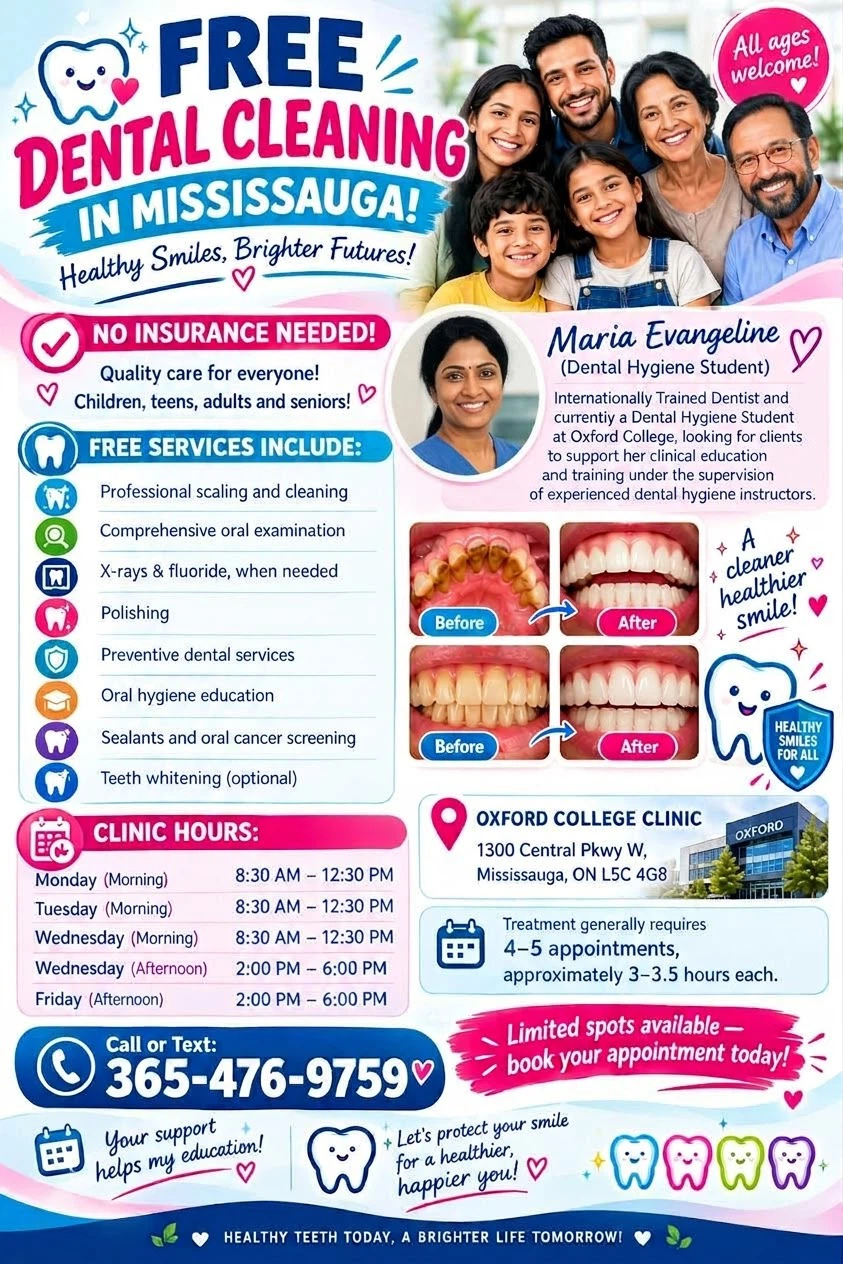 Free Dental Cleaning