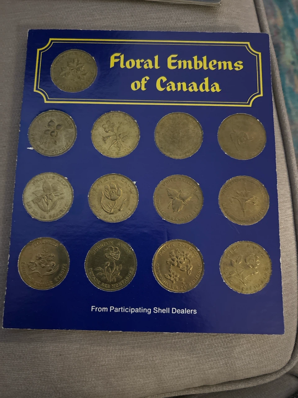 Shell Canada Floral Emblems and Coats of Arms Coin Sets - photo 2