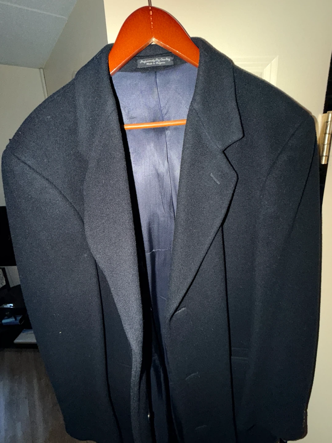 Silver Cloud Cashmere Blend Overcoat