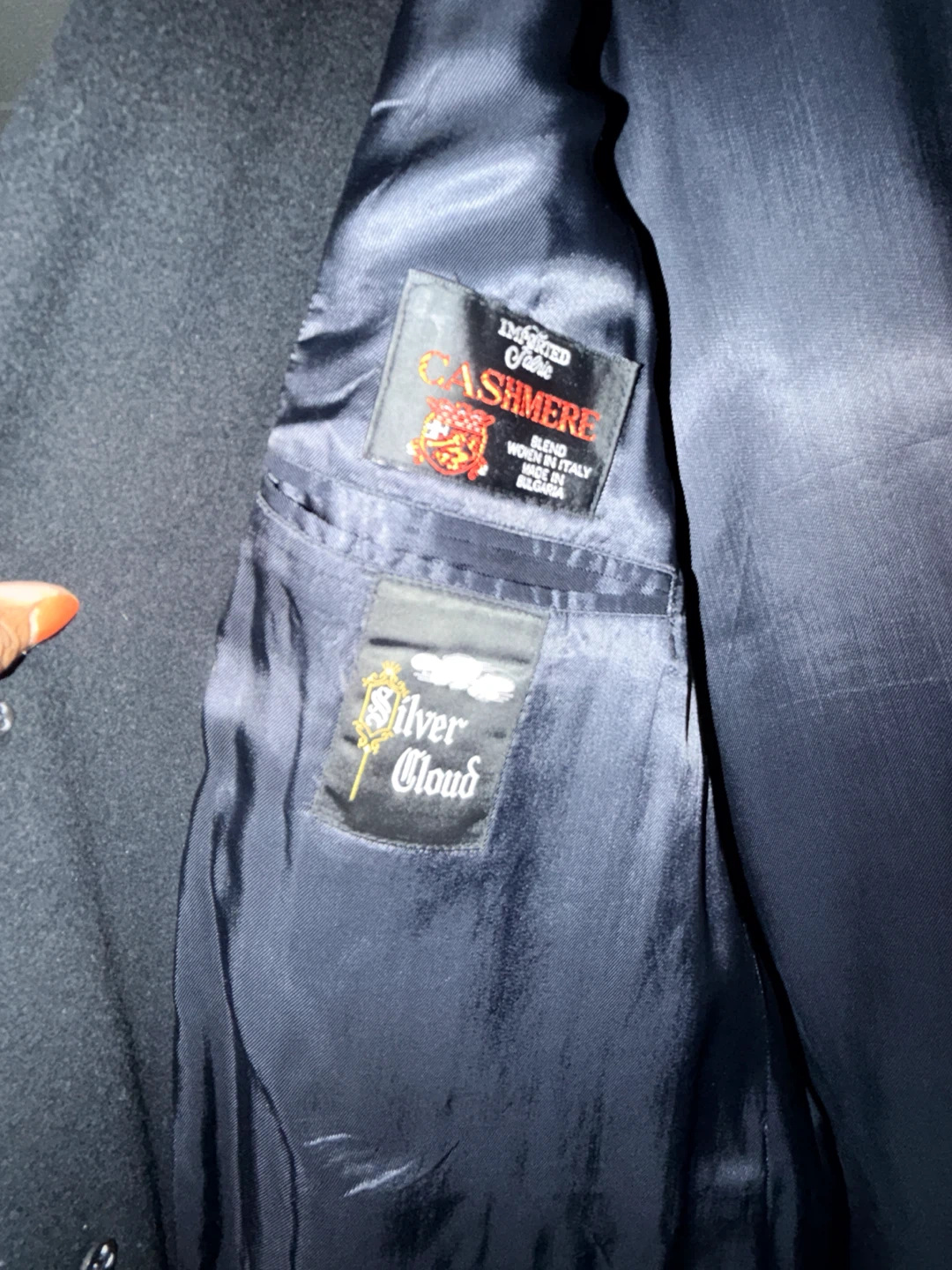 Silver Cloud Cashmere Blend Overcoat - photo 2