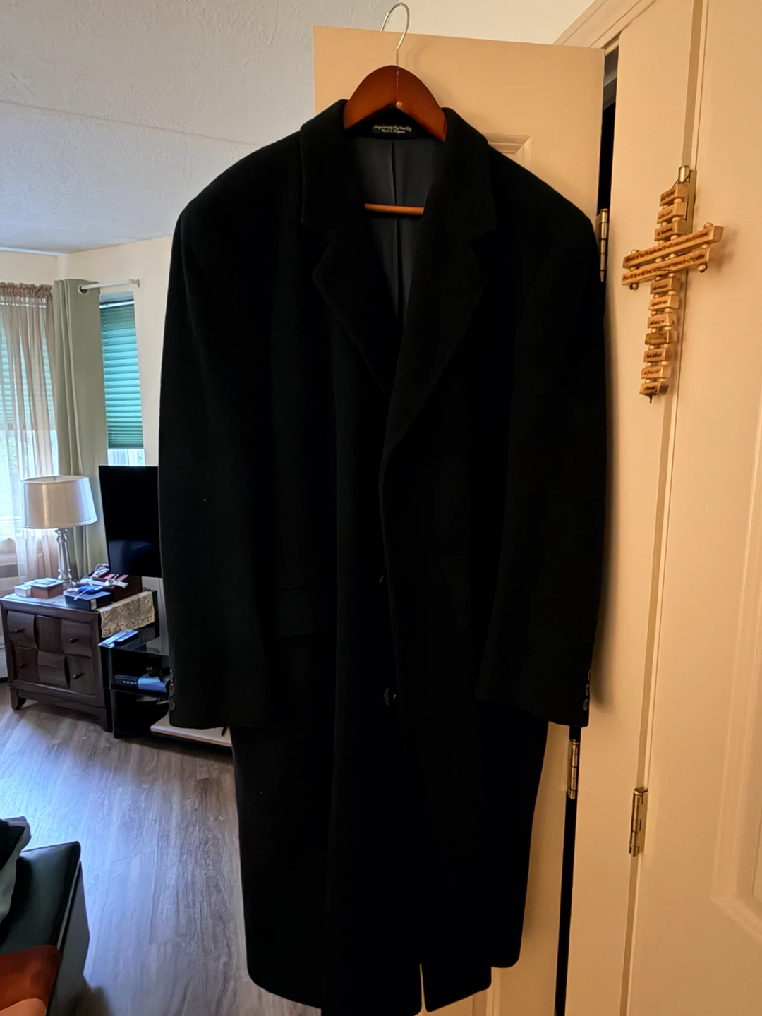 Silver Cloud Cashmere Blend Overcoat - photo 3