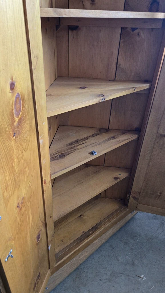 Solid Pine Corner Cabinet - photo 4