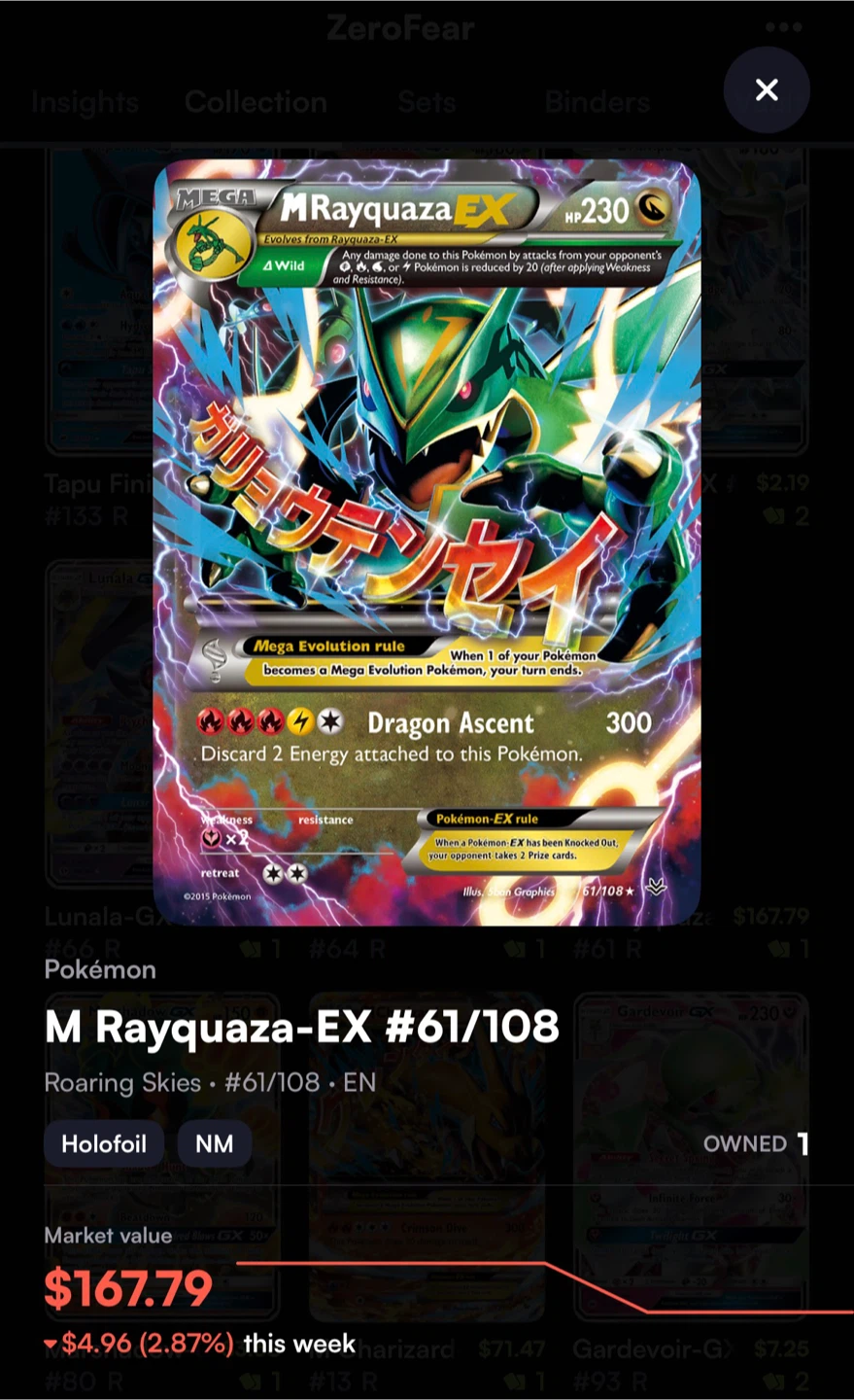 Mega Charizard and Rayquaza EX Trading Cards - photo 3