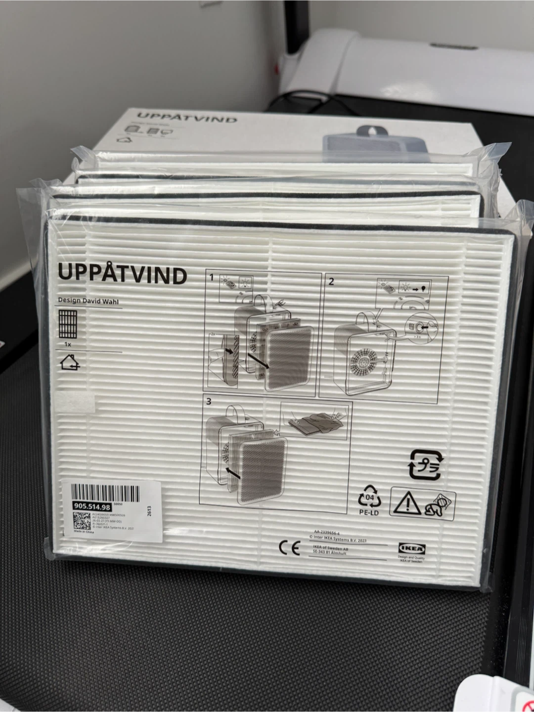IKEA UPPÅTVIND Air Purifier - photo 2